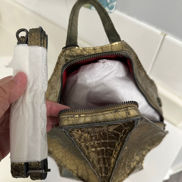 🦄RARE NWT Hammitt Bob in Eucalyptus Nile Convertible Backpack🦄 - Picture 11 of 11